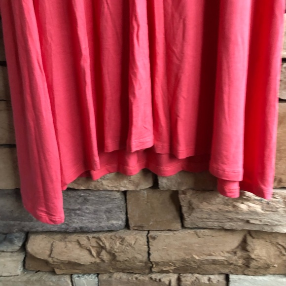 Jarrett Bay Strapless Coral Stretch Maxi Dress NWT Medium - Picture 6 of 10